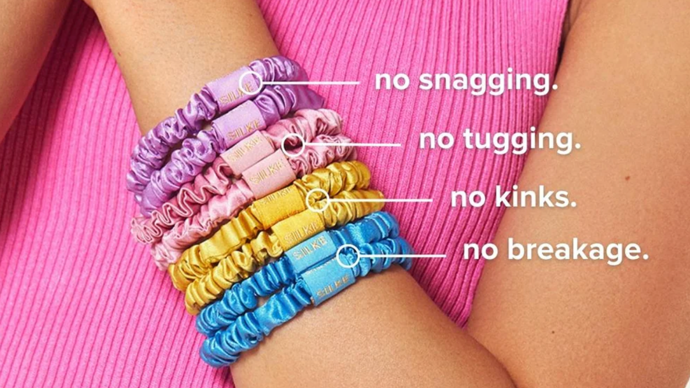 A Silke Hair Tie A Day, Keeps Un-wanted Damage Away!