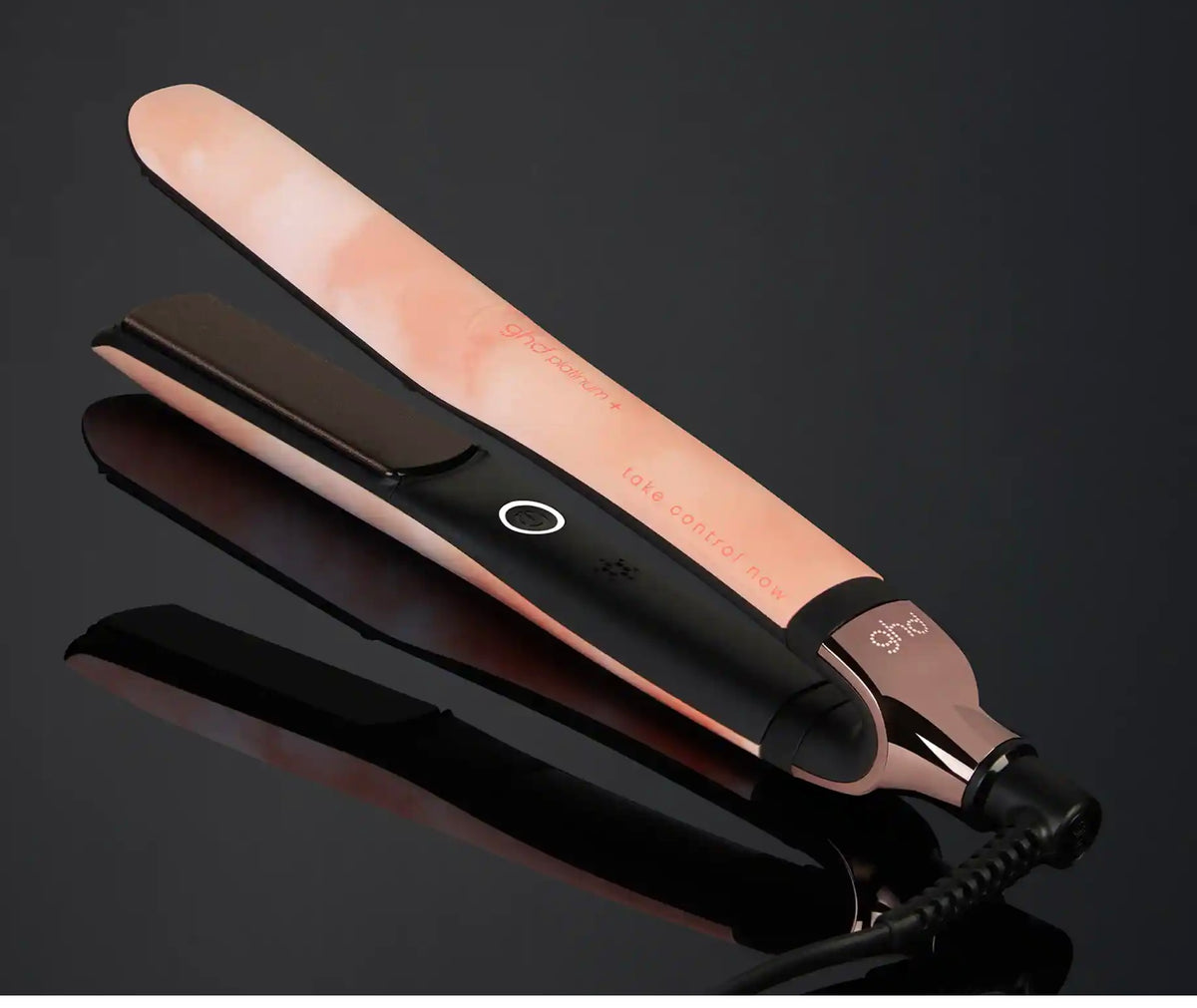 GHD Platinum+ Styler In Peach Pink