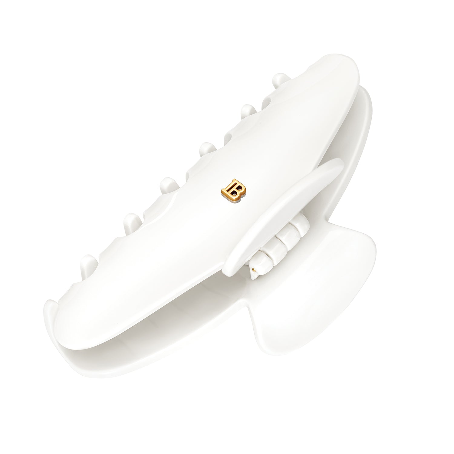 Balmain large white clamp