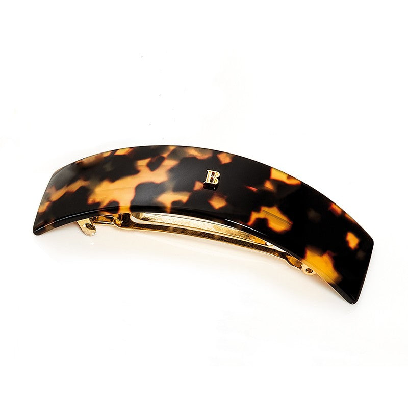 Balmain large tortoise shell hair slide