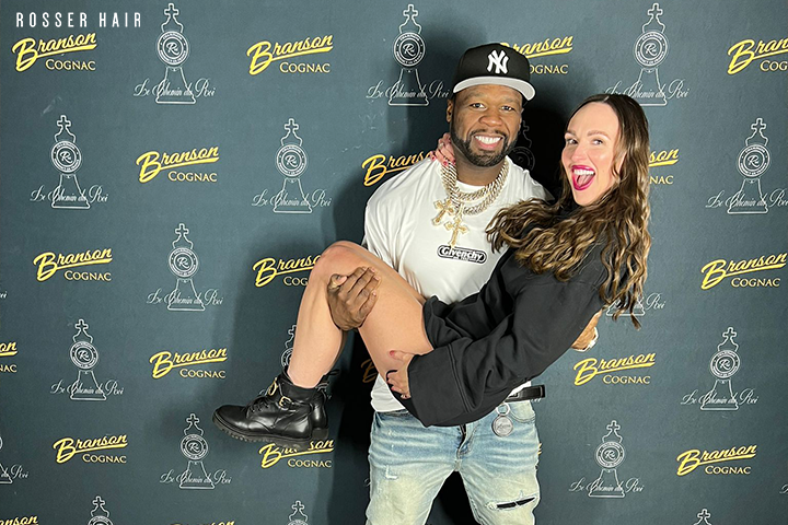 🌟 Rosser Hair Meets 50Cent: An Unforgettable Encounter! 🌟