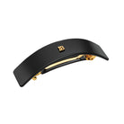 Large Black Balmain Slide