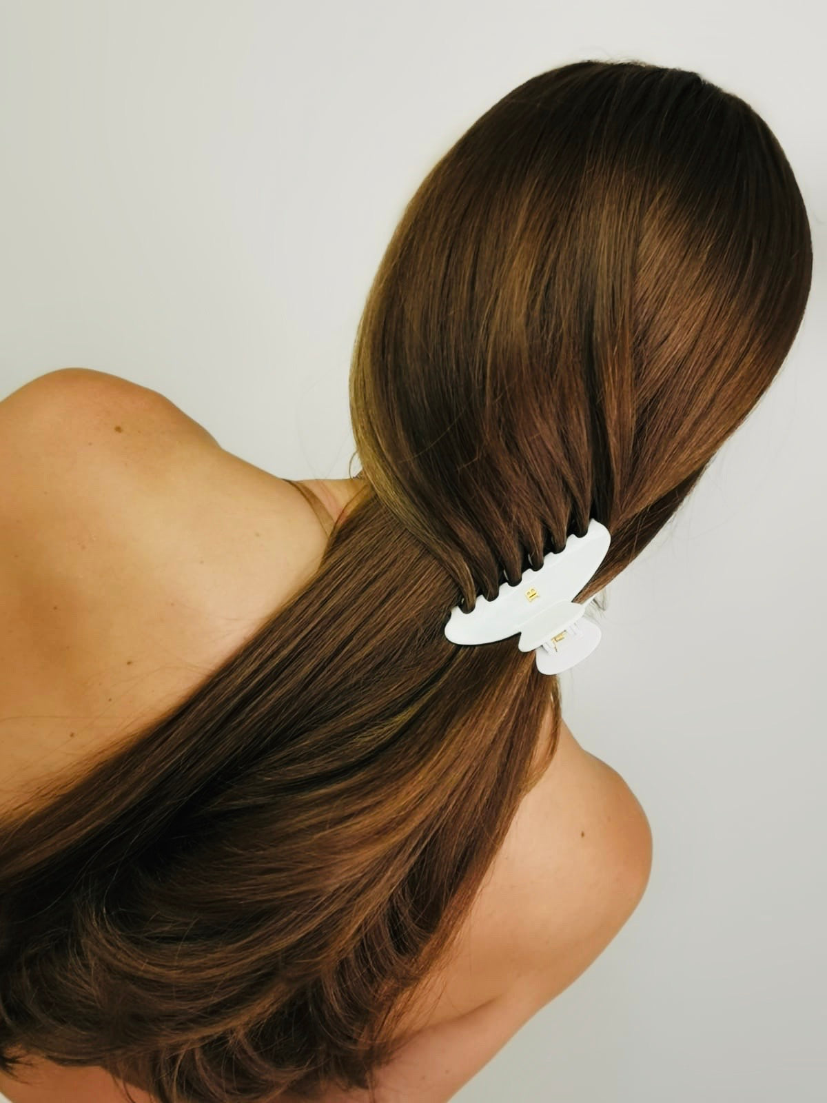 Pince à Cheveux Medium White, Balmain Hair Couture