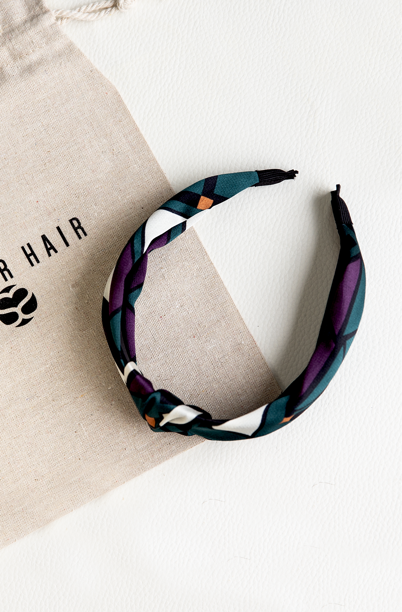 green  headband