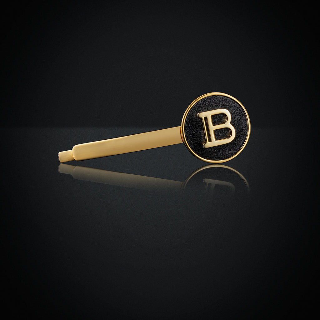 Balmain Hair Slide B Gold