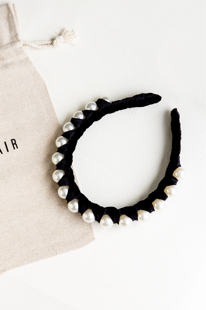 black pearl headband